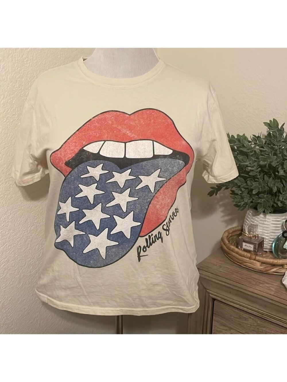 The Rolling Stones Graphic Tee-Band Tee-2X